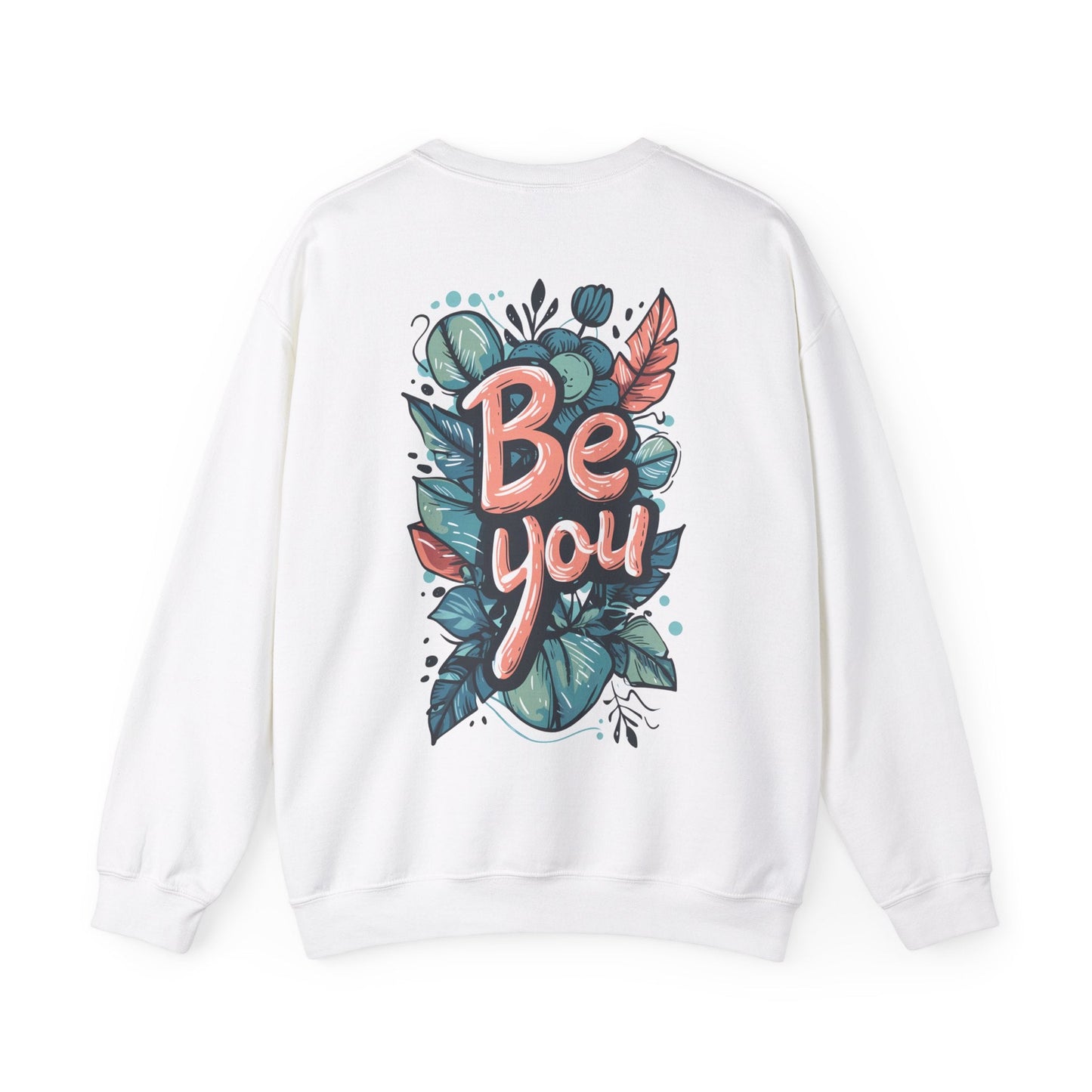 Leaves Be you Unisex Sweatshirt - Sweatshirt - The Lucky Wombat