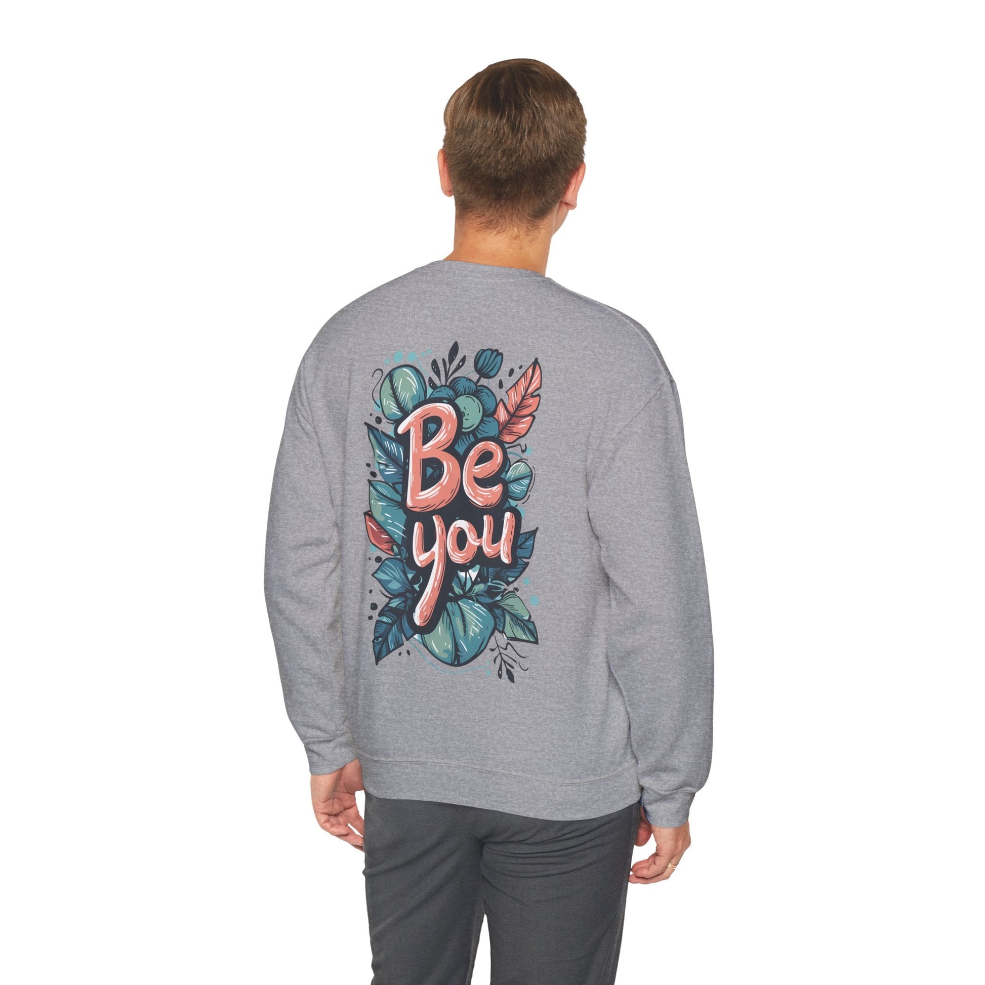 Leaves Be you Unisex Sweatshirt - Sweatshirt - The Lucky Wombat