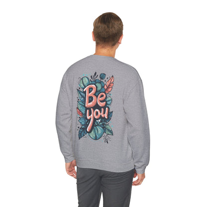 Leaves Be you Unisex Sweatshirt - Sweatshirt - The Lucky Wombat
