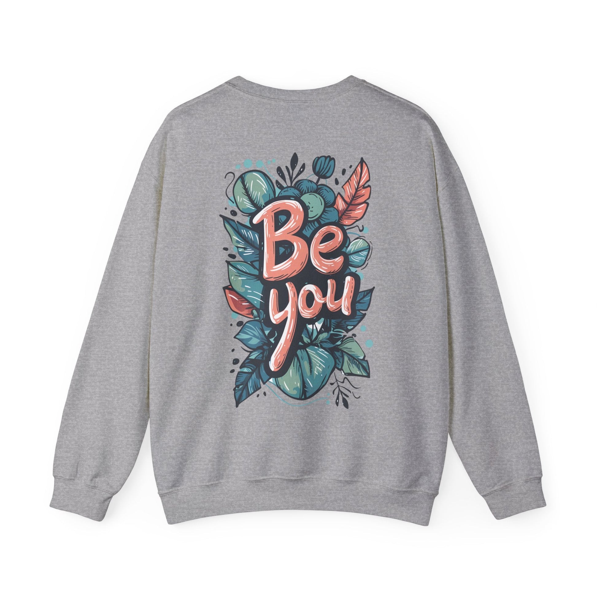 Leaves Be you Unisex Sweatshirt - Sweatshirt - The Lucky Wombat