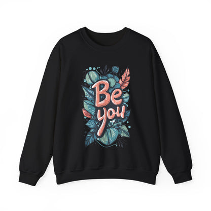 Leaves Be you Unisex Sweatshirt - Sweatshirt - The Lucky Wombat