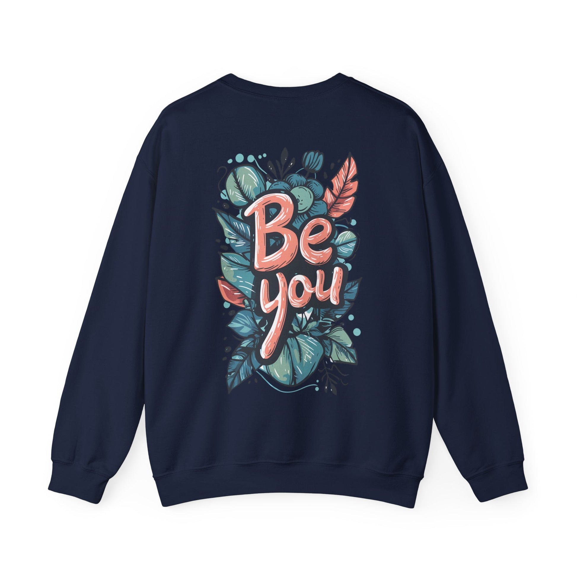 Leaves Be you Unisex Sweatshirt - Sweatshirt - The Lucky Wombat