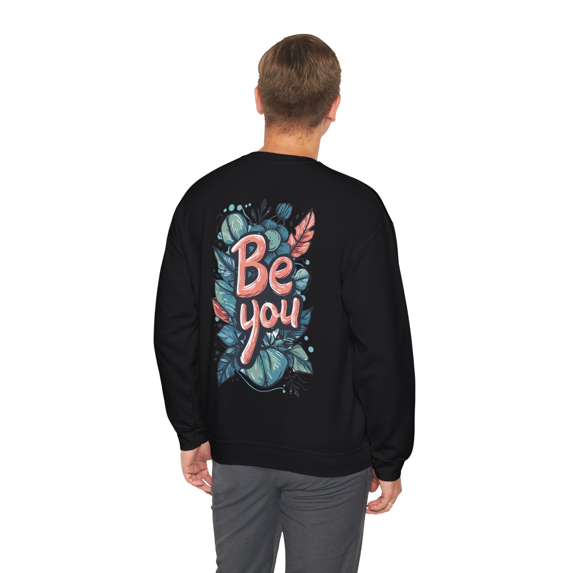 Leaves Be you Unisex Sweatshirt - Sweatshirt - The Lucky Wombat