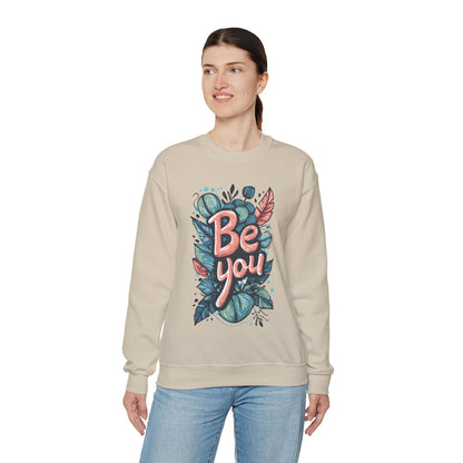 Leaves Be you Unisex Sweatshirt - Sweatshirt - The Lucky Wombat