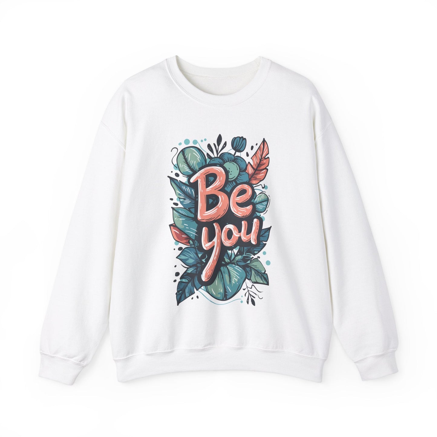 Leaves Be you Unisex Sweatshirt - Sweatshirt - The Lucky Wombat