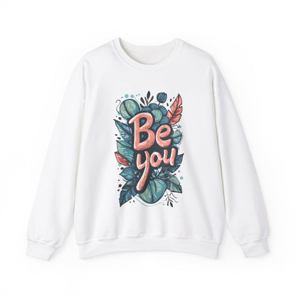 Leaves Be you Unisex Sweatshirt - Sweatshirt - The Lucky Wombat