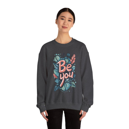Leaves Be you Unisex Sweatshirt - Sweatshirt - The Lucky Wombat