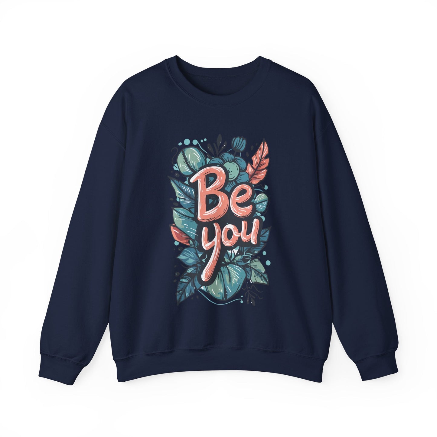 Leaves Be you Unisex Sweatshirt - Sweatshirt - The Lucky Wombat