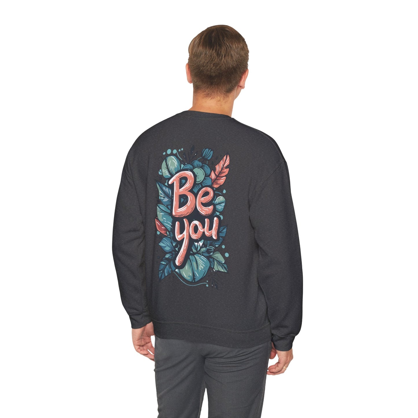 Leaves Be you Unisex Sweatshirt - Sweatshirt - The Lucky Wombat