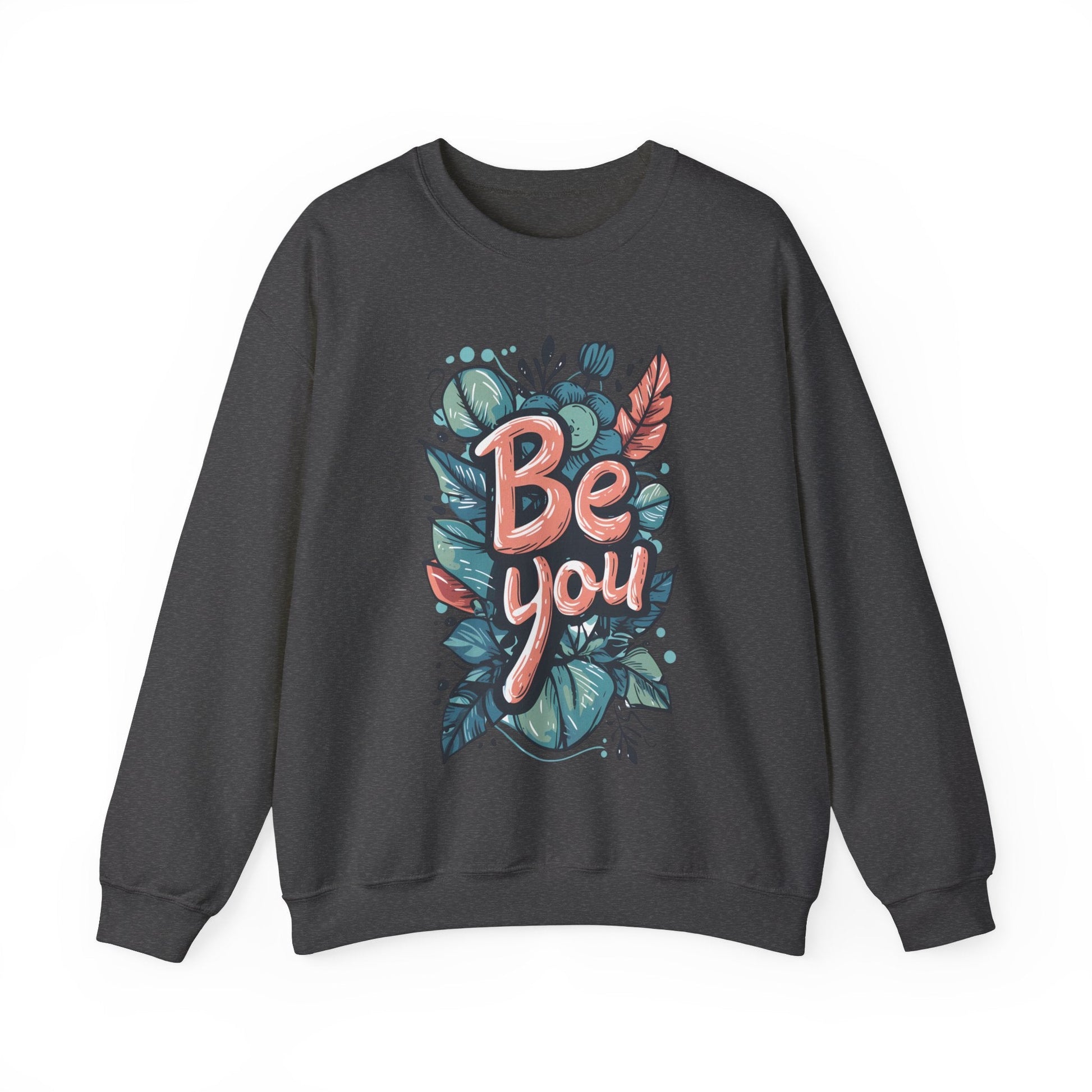 Leaves Be you Unisex Sweatshirt - Sweatshirt - The Lucky Wombat
