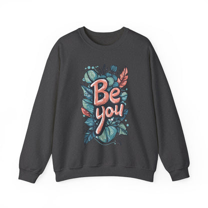 Leaves Be you Unisex Sweatshirt - Sweatshirt - The Lucky Wombat