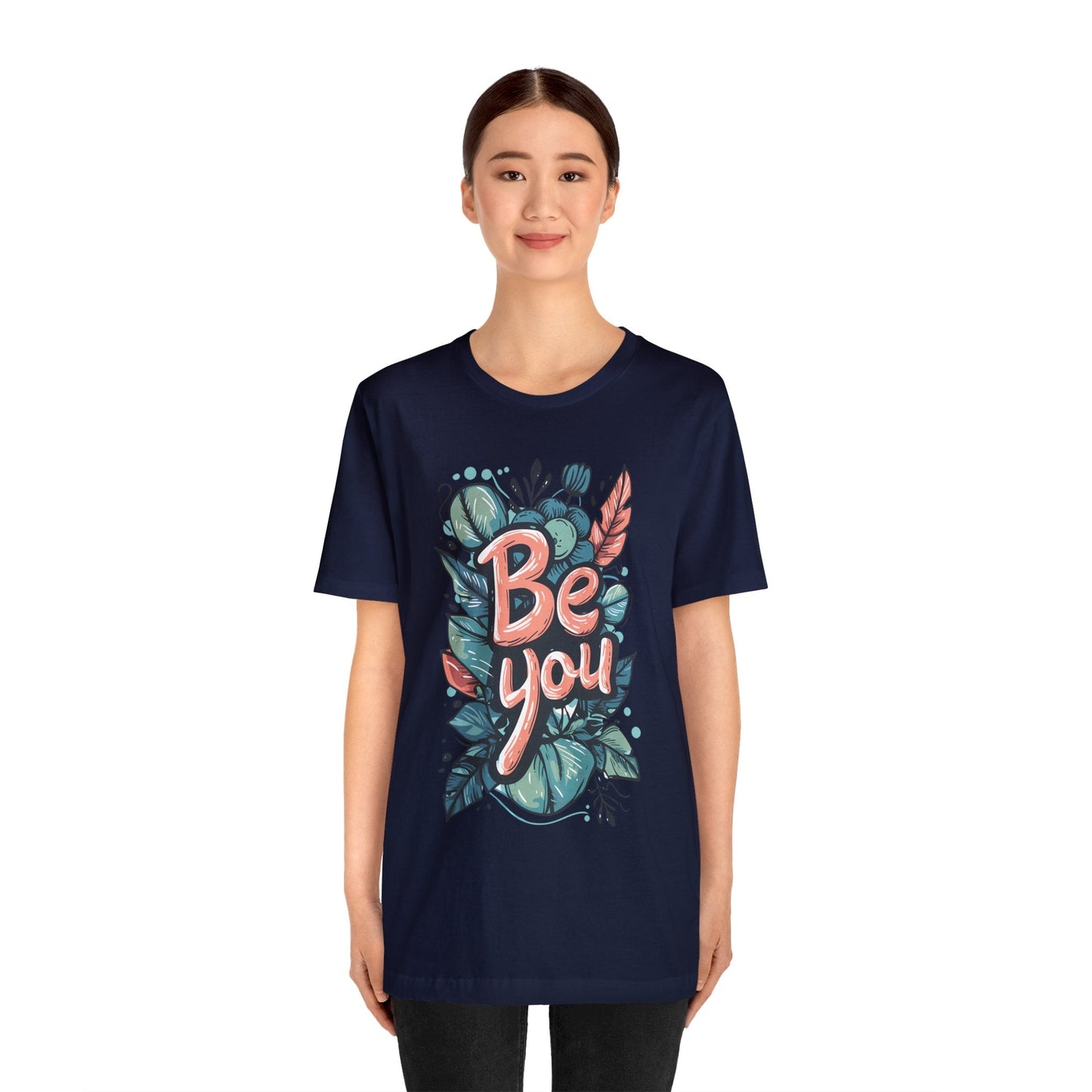 Leaves Be you - Unisex T-shirt - T-Shirt - The Lucky Wombat