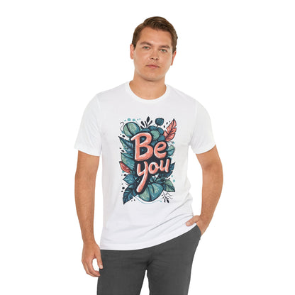 Leaves Be you - Unisex T-shirt - T-Shirt - The Lucky Wombat