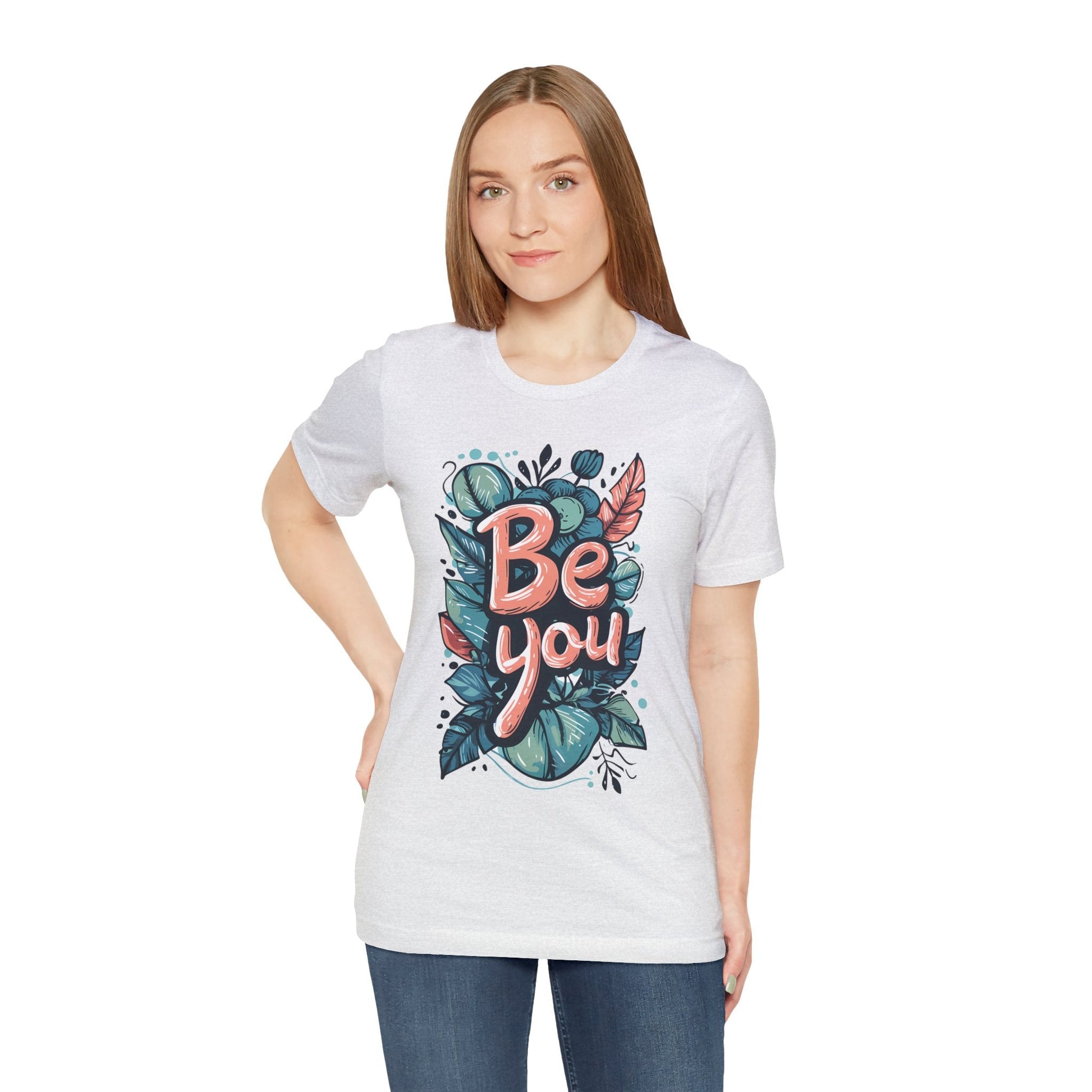 Leaves Be you - Unisex T-shirt - T-Shirt - The Lucky Wombat