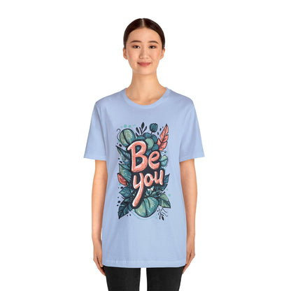 Leaves Be you - Unisex T-shirt - T-Shirt - The Lucky Wombat