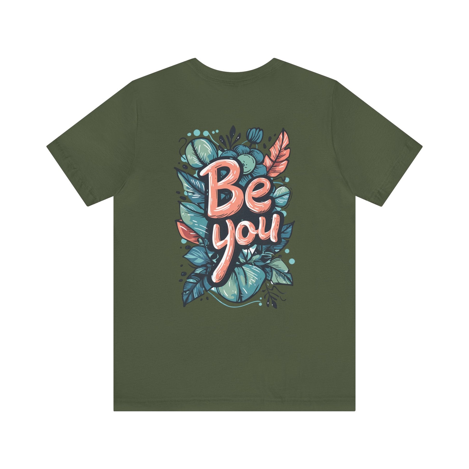 Leaves Be you - Unisex T-shirt - T-Shirt - The Lucky Wombat