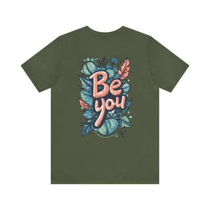 Leaves Be you - Unisex T-shirt - T-Shirt - The Lucky Wombat