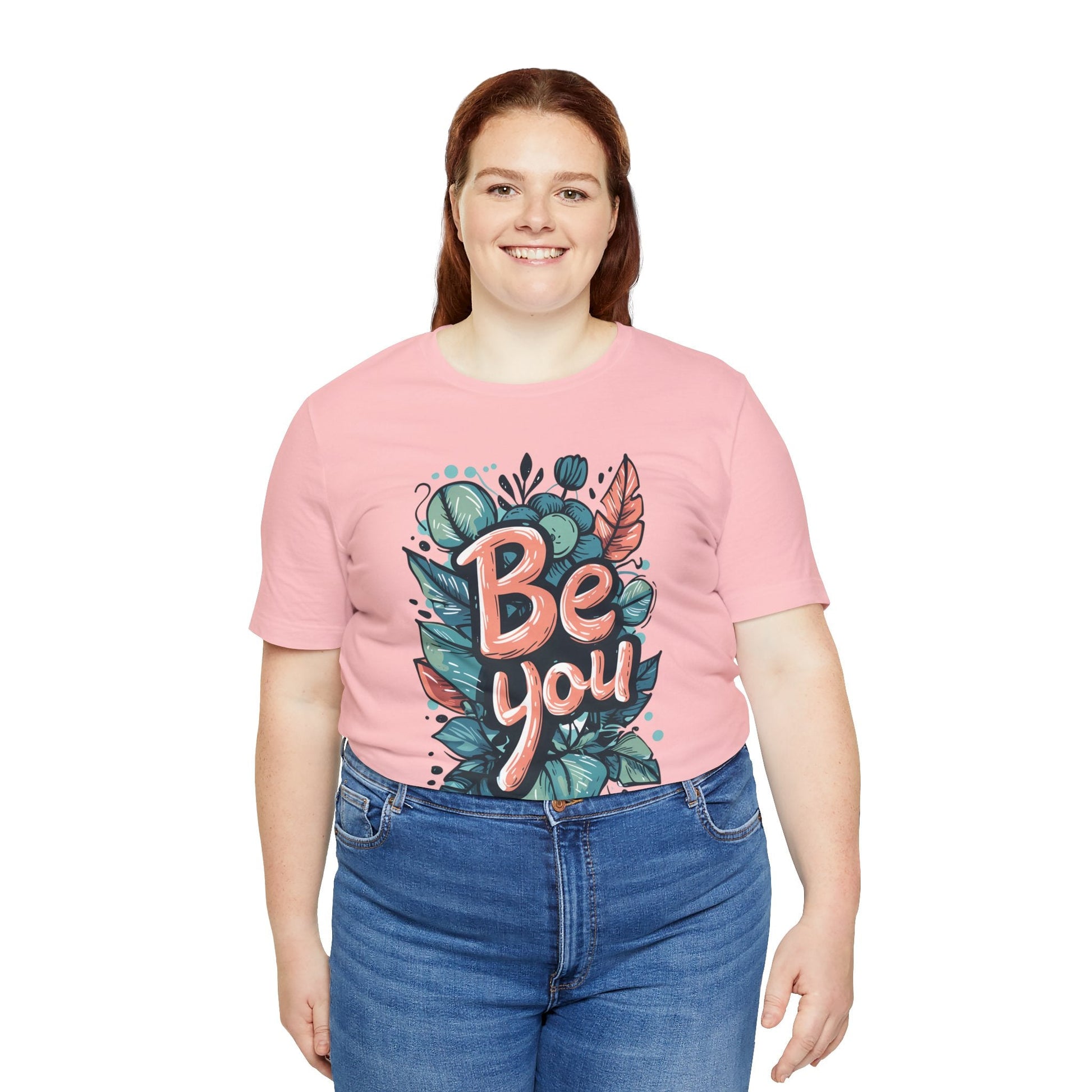 Leaves Be you - Unisex T-shirt - T-Shirt - The Lucky Wombat