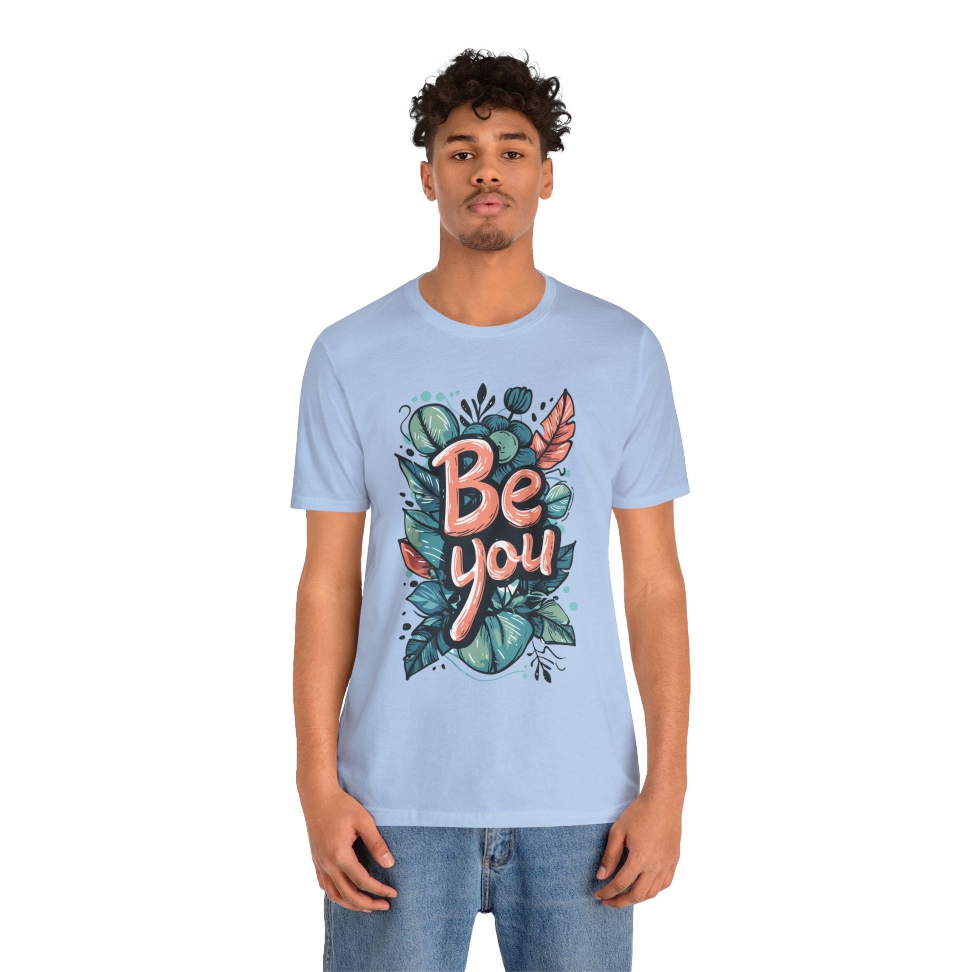 Leaves Be you - Unisex T-shirt - T-Shirt - The Lucky Wombat