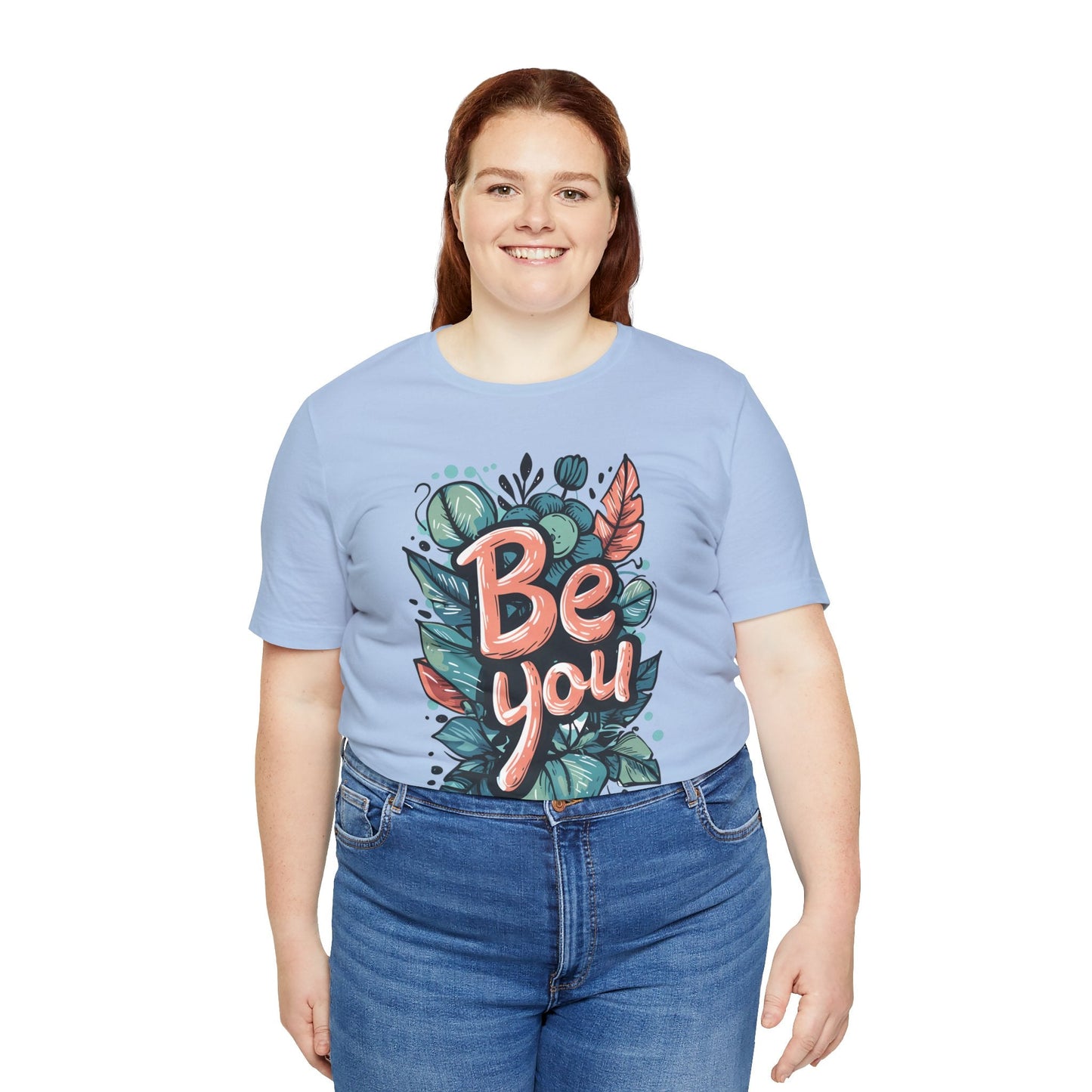 Leaves Be you - Unisex T-shirt - T-Shirt - The Lucky Wombat