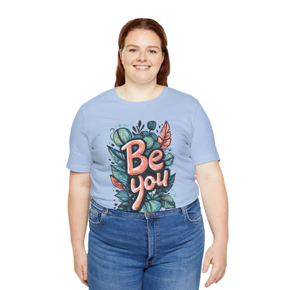 Leaves Be you - Unisex T-shirt - T-Shirt - The Lucky Wombat