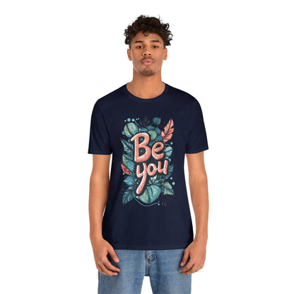 Leaves Be you - Unisex T-shirt - T-Shirt - The Lucky Wombat