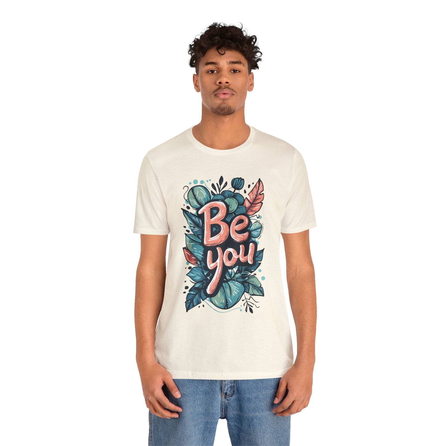 Leaves Be you - Unisex T-shirt - T-Shirt - The Lucky Wombat