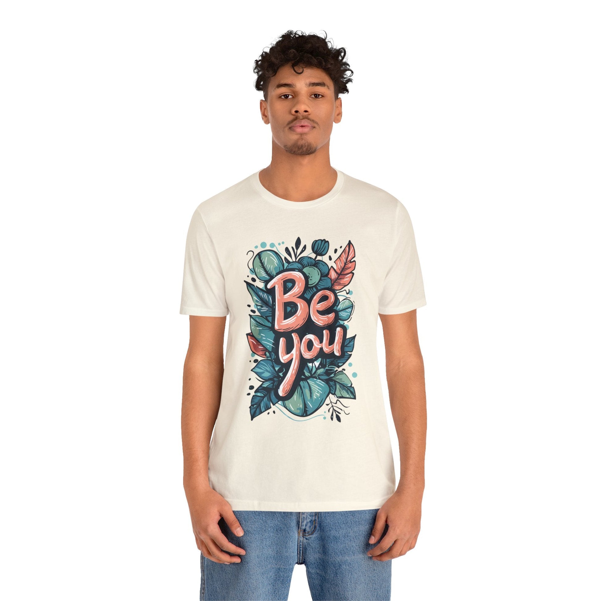 Leaves Be you - Unisex T-shirt - T-Shirt - The Lucky Wombat