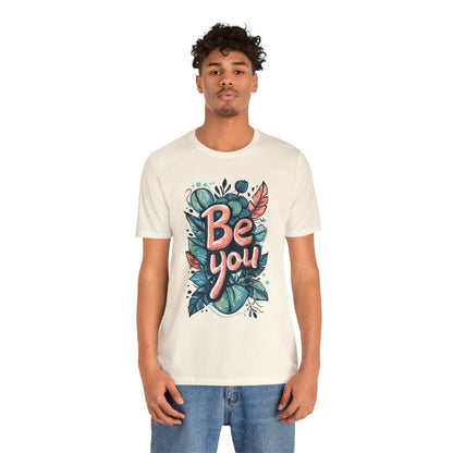 Leaves Be you - Unisex T-shirt - T-Shirt - The Lucky Wombat