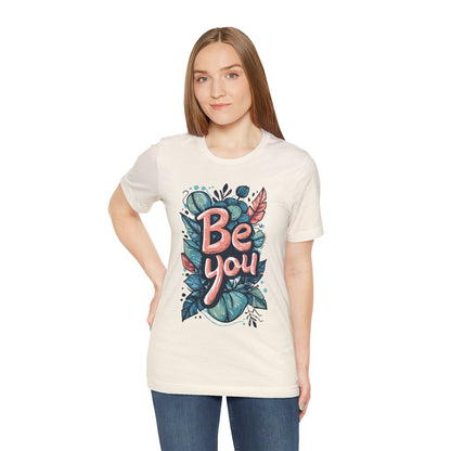 Leaves Be you - Unisex T-shirt - T-Shirt - The Lucky Wombat
