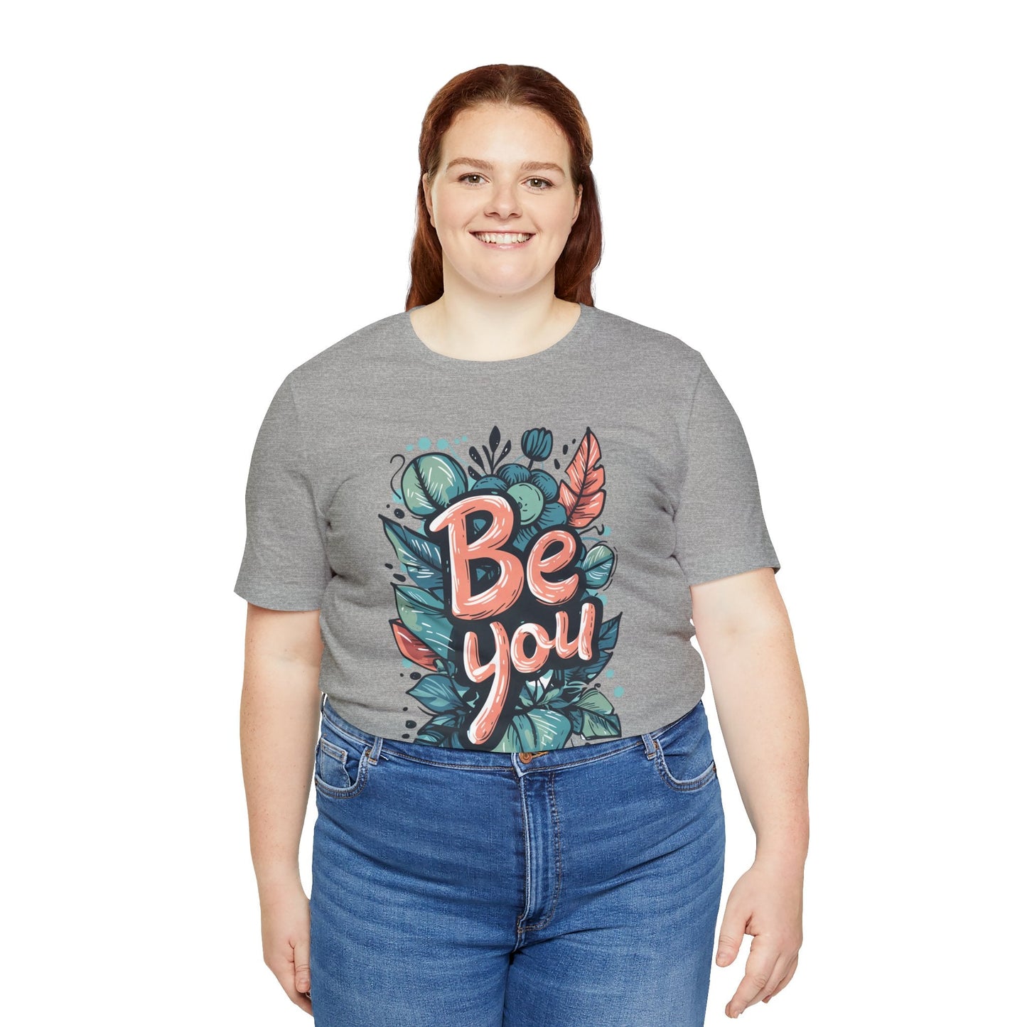 Leaves Be you - Unisex T-shirt - T-Shirt - The Lucky Wombat