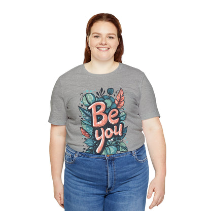 Leaves Be you - Unisex T-shirt - T-Shirt - The Lucky Wombat