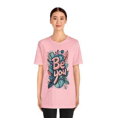 Leaves Be you - Unisex T-shirt - T-Shirt - The Lucky Wombat
