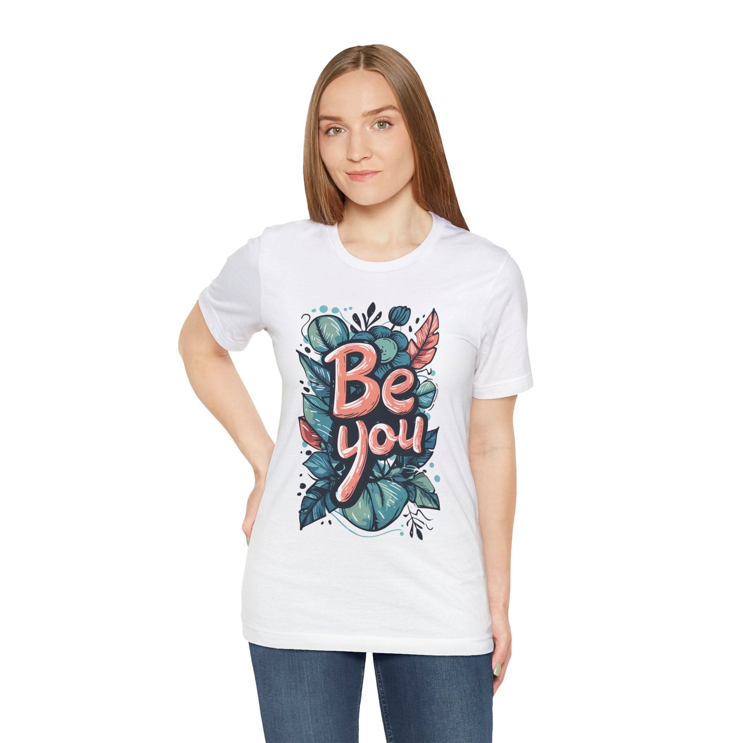Leaves Be you - Unisex T-shirt - T-Shirt - The Lucky Wombat