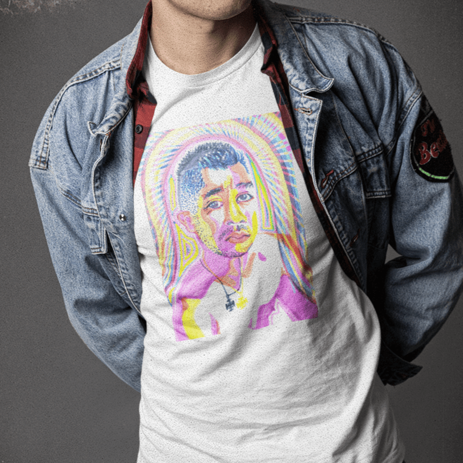 Long Portrait Tee | Remi Barbie Collection - T-Shirt - The Lucky Wombat