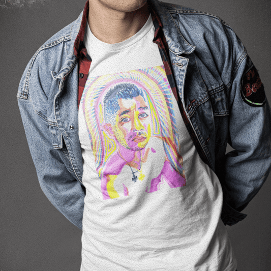 Long Portrait Tee | Remi Barbie Collection - T-Shirt - The Lucky Wombat