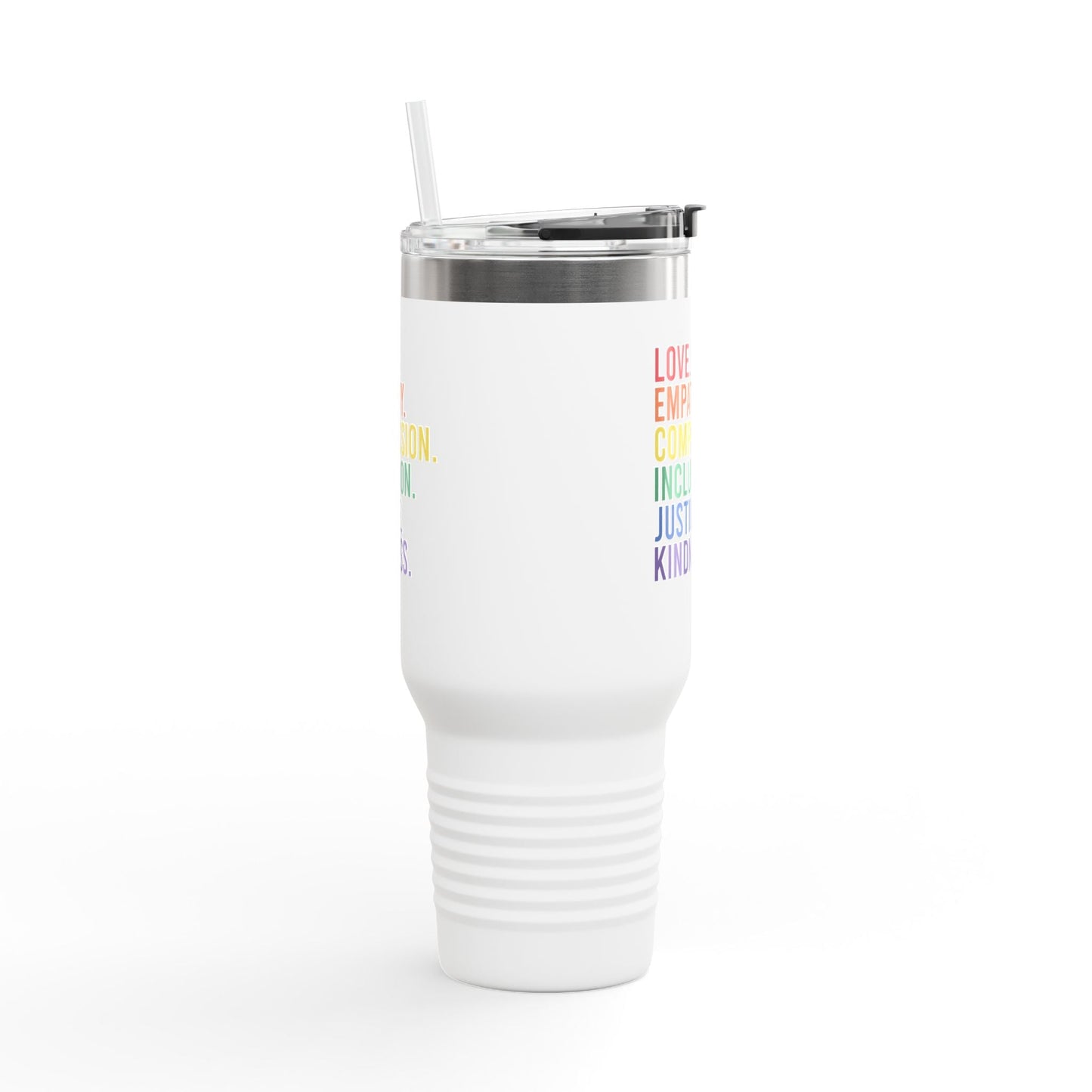 Love Empathy Insulated Travel Mug - Mug - The Lucky Wombat