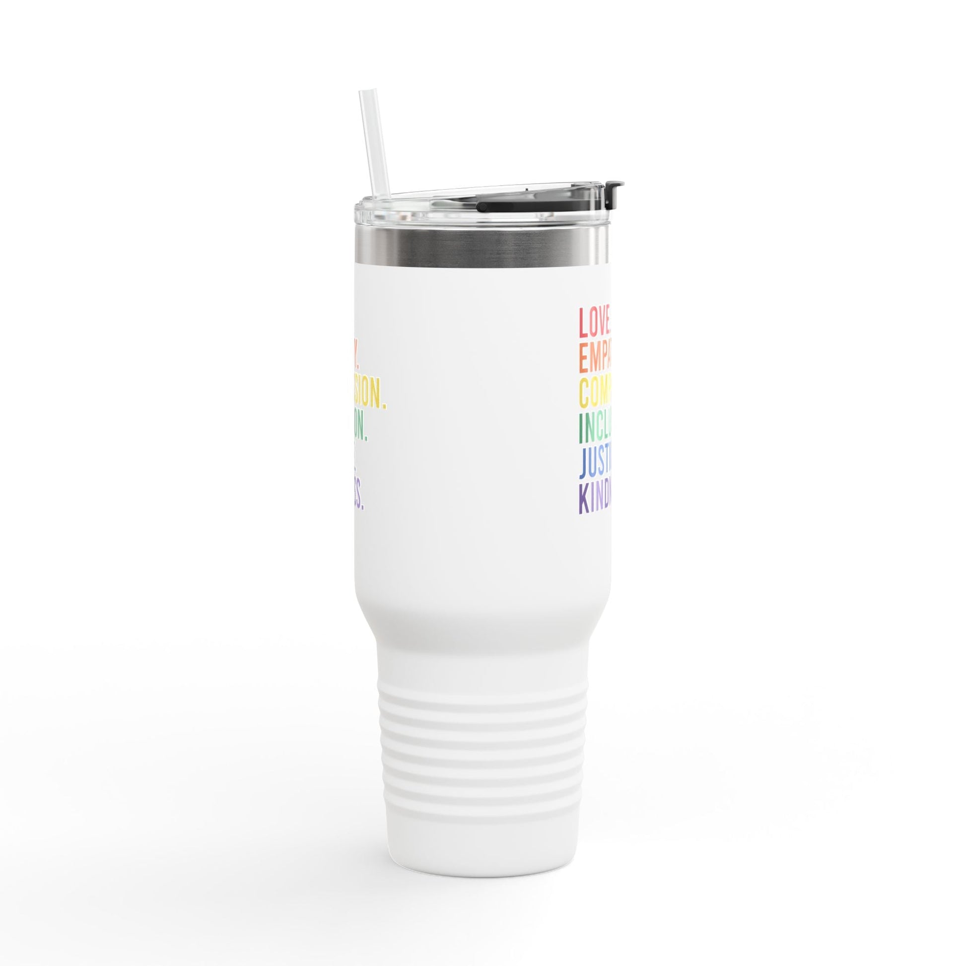 Love Empathy Insulated Travel Mug - Mug - The Lucky Wombat