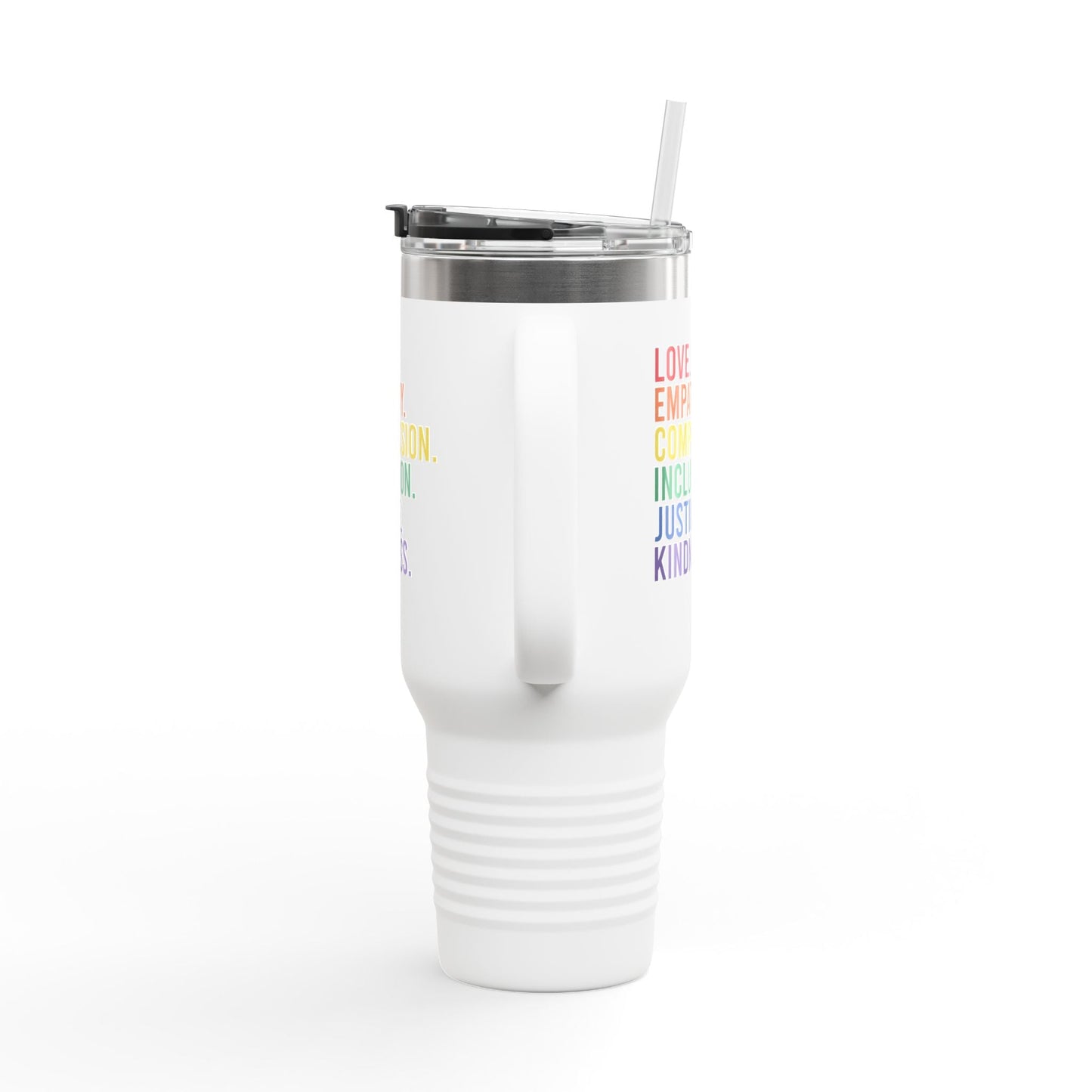 Love Empathy Insulated Travel Mug - Mug - The Lucky Wombat