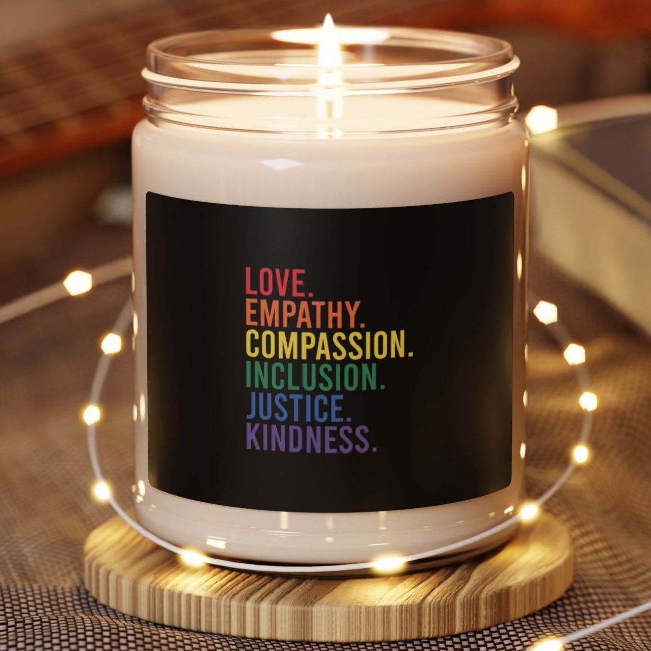 Love Empathy Scented Candle - Home Decor - The Lucky Wombat