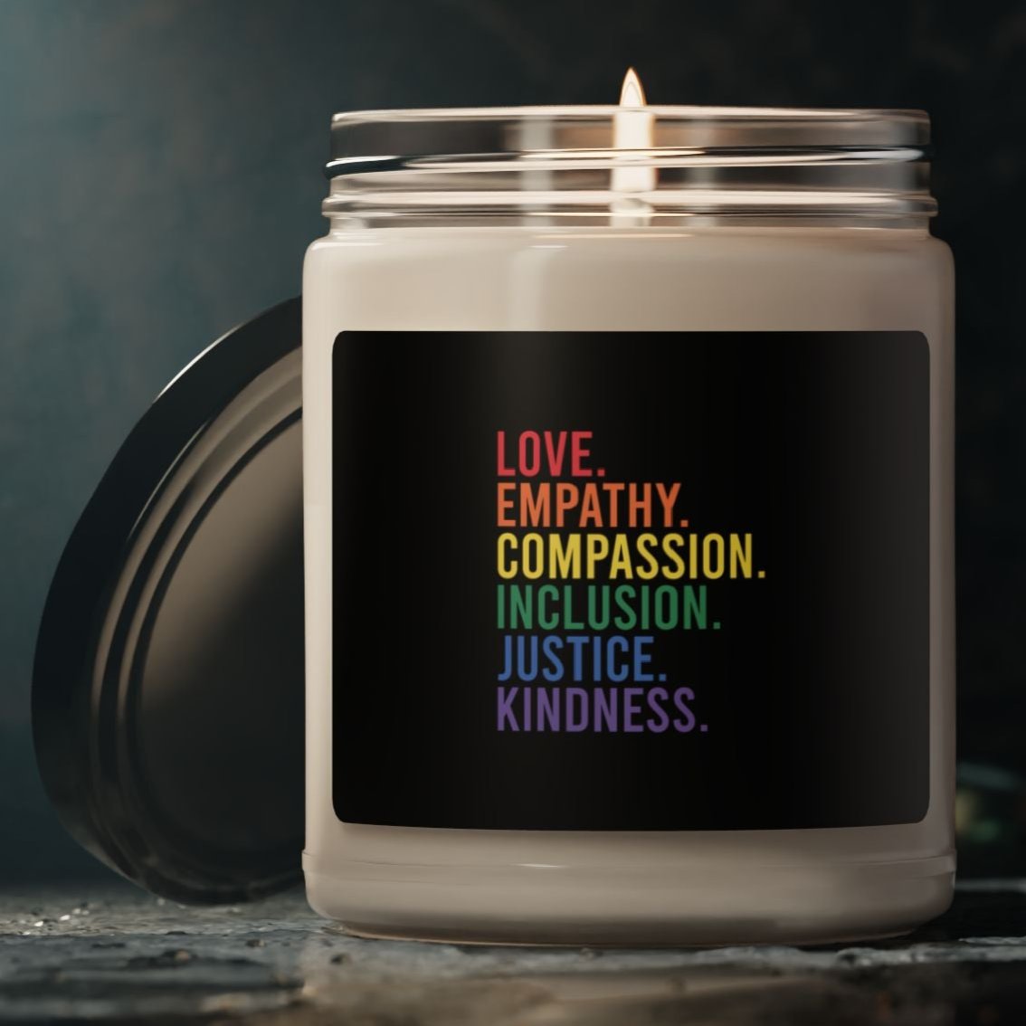 Love Empathy Scented Candle - Home Decor - The Lucky Wombat