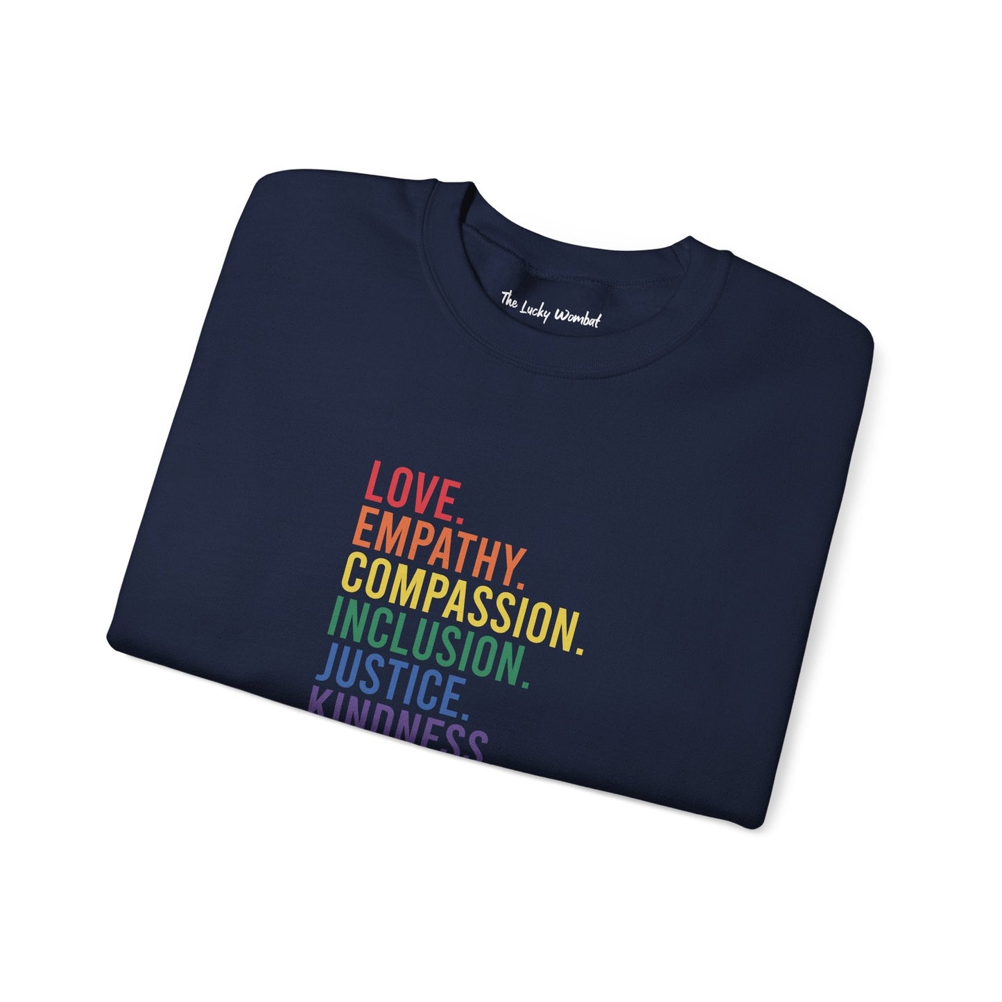 Love Empathy Sweatshirt - Sweatshirt - The Lucky Wombat