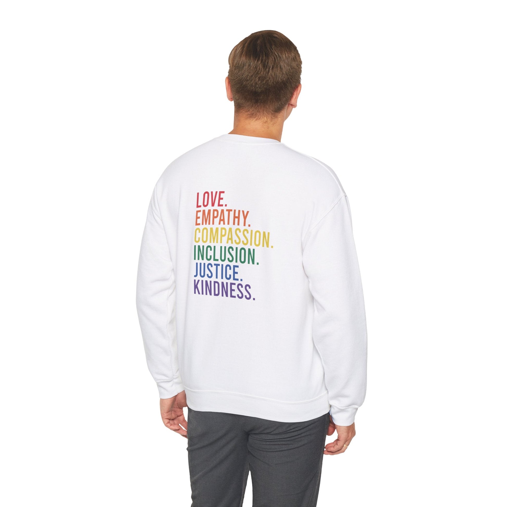 Love Empathy Sweatshirt - Sweatshirt - The Lucky Wombat