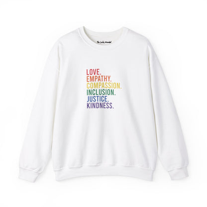 Love Empathy Sweatshirt - Sweatshirt - The Lucky Wombat