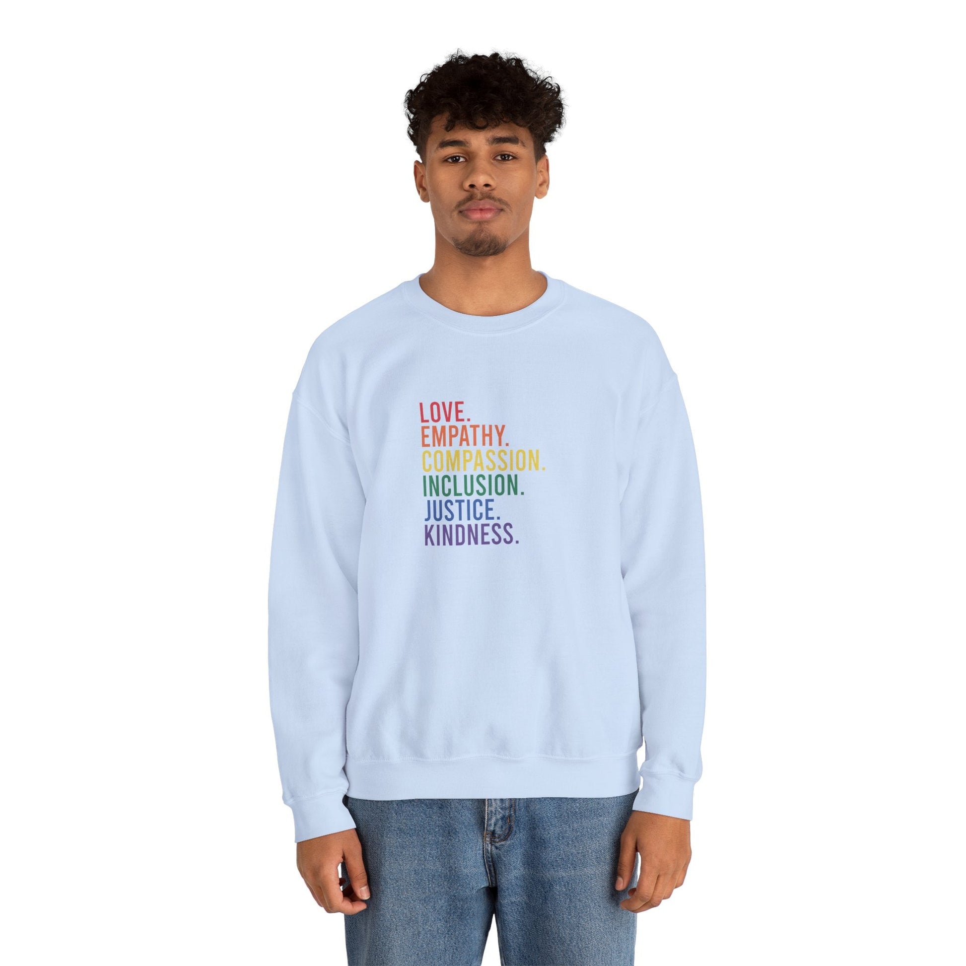 Love Empathy Sweatshirt - Sweatshirt - The Lucky Wombat