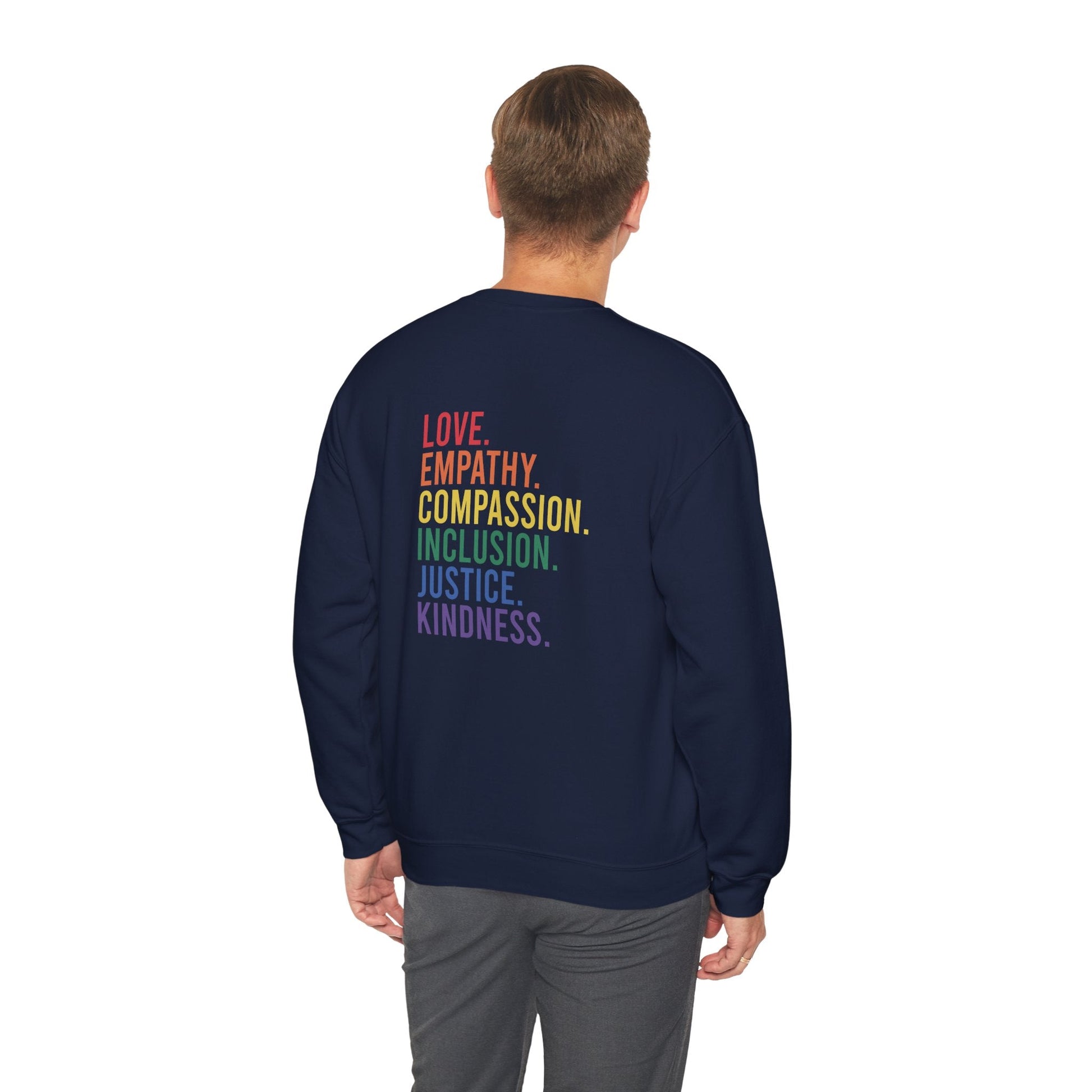 Love Empathy Sweatshirt - Sweatshirt - The Lucky Wombat