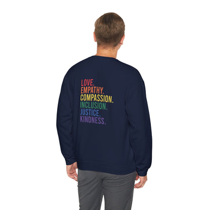Love Empathy Sweatshirt - Sweatshirt - The Lucky Wombat