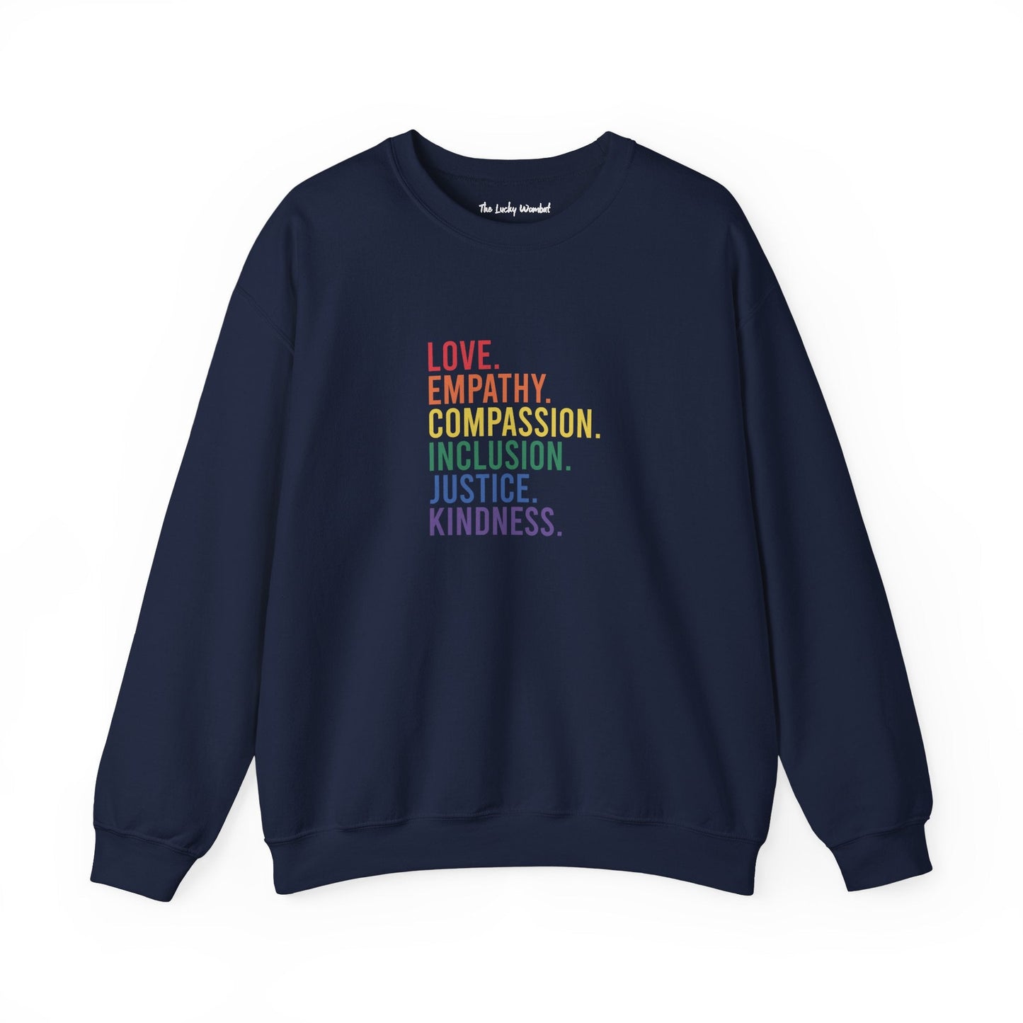 Love Empathy Sweatshirt - Sweatshirt - The Lucky Wombat