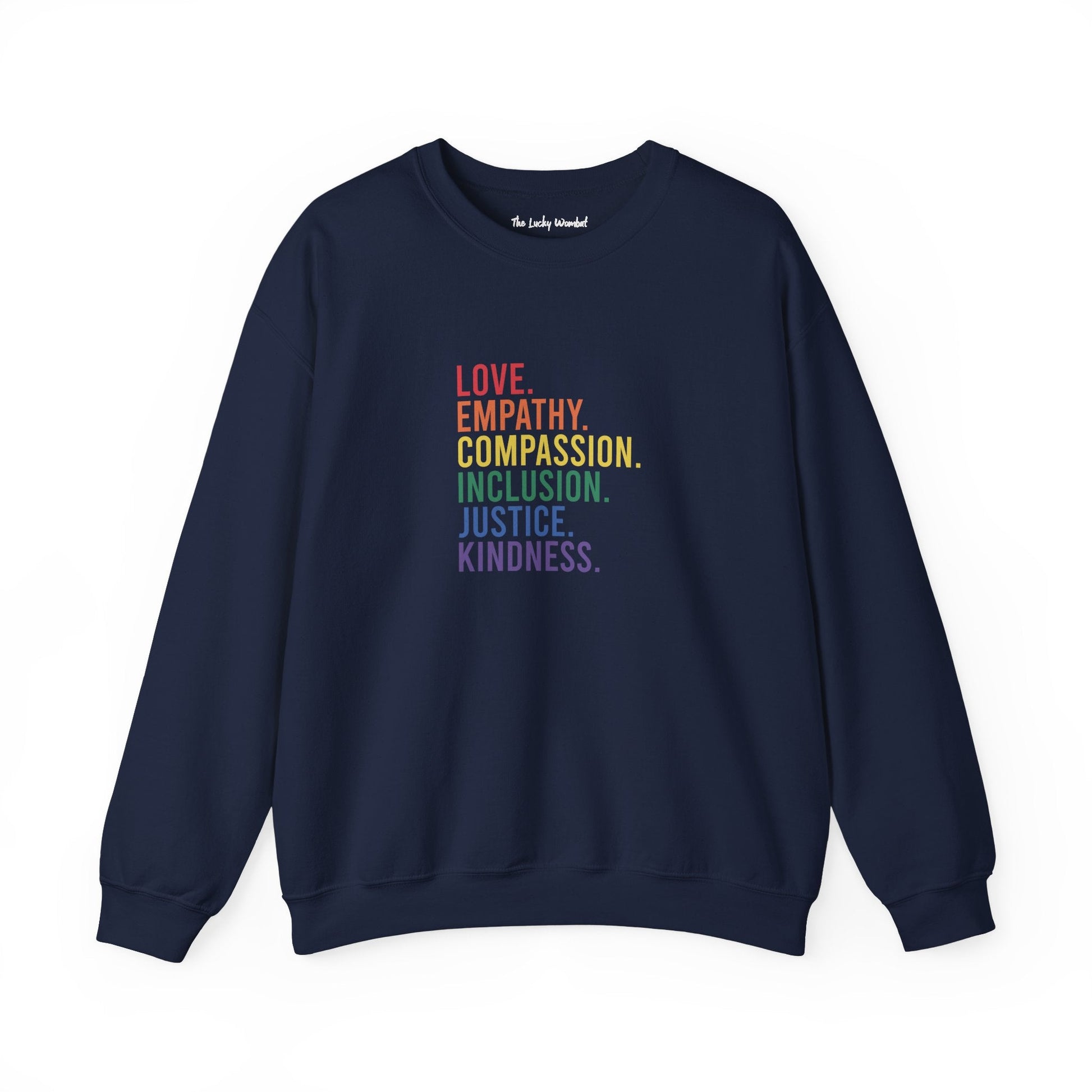 Love Empathy Sweatshirt - Sweatshirt - The Lucky Wombat