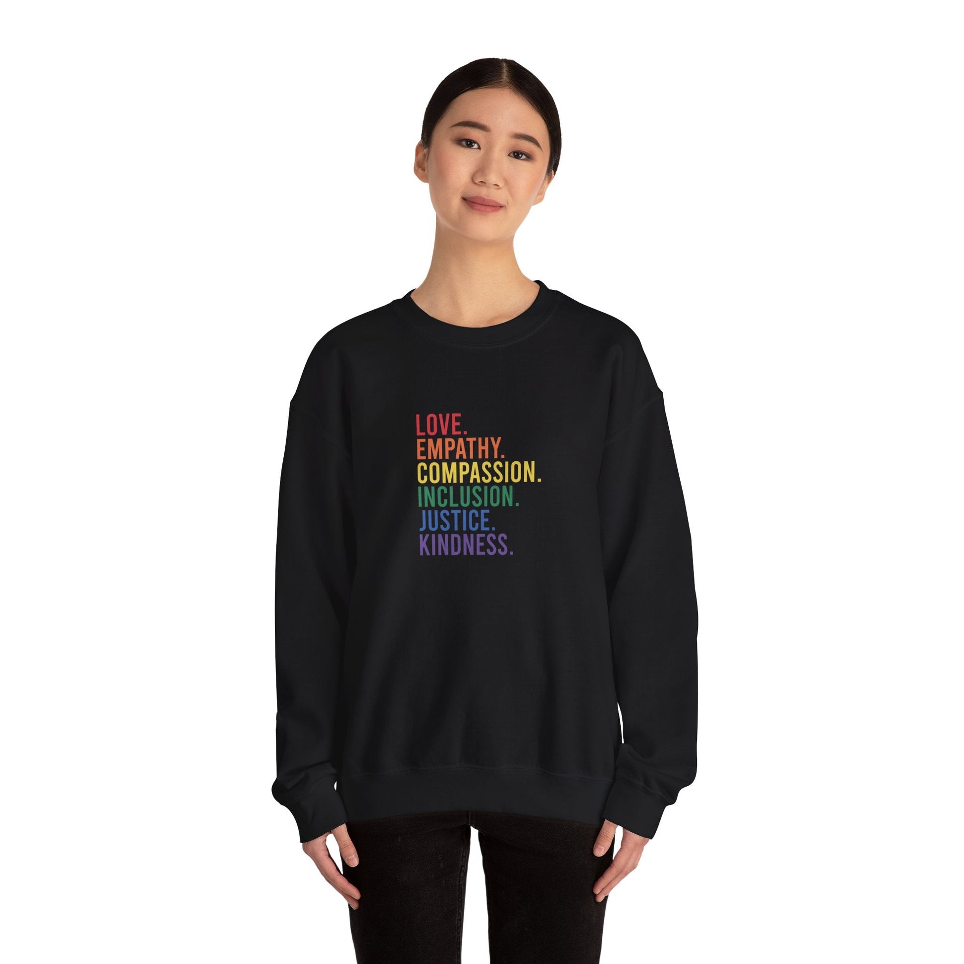 Love Empathy Sweatshirt - Sweatshirt - The Lucky Wombat